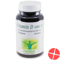 Chrisana Vitamin D3 Kapseln 1000 Ie Dose 100 Stück Chrisana Vitamin D3 Kapseln 1000 Ie Dose 100 Stück