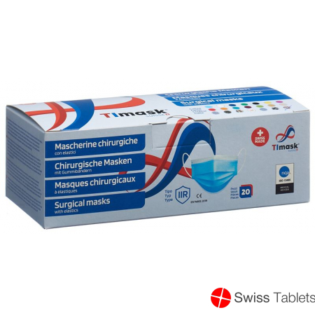 Timask Einweg-Medizinmaske Typ Iir Valentin 20 Stück buy online