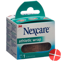 3M Nexcare Athletic Wrap 5cmx2.5m Beige
