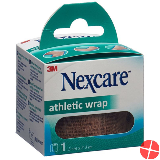 3M Nexcare Athletic Wrap 5cmx2.5m Beige