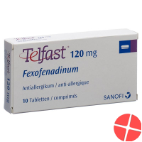 Telfast Filmtabletten 120mg 10 Stück