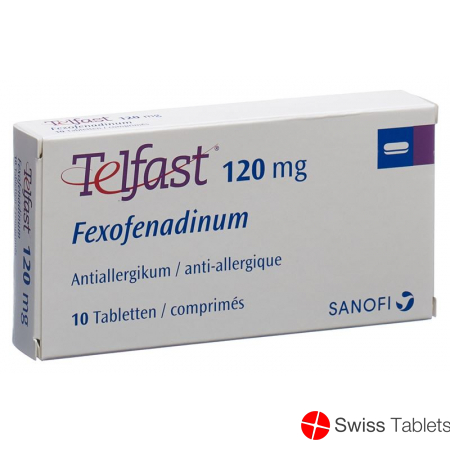 Telfast Filmtabletten 120mg 10 Stück buy online