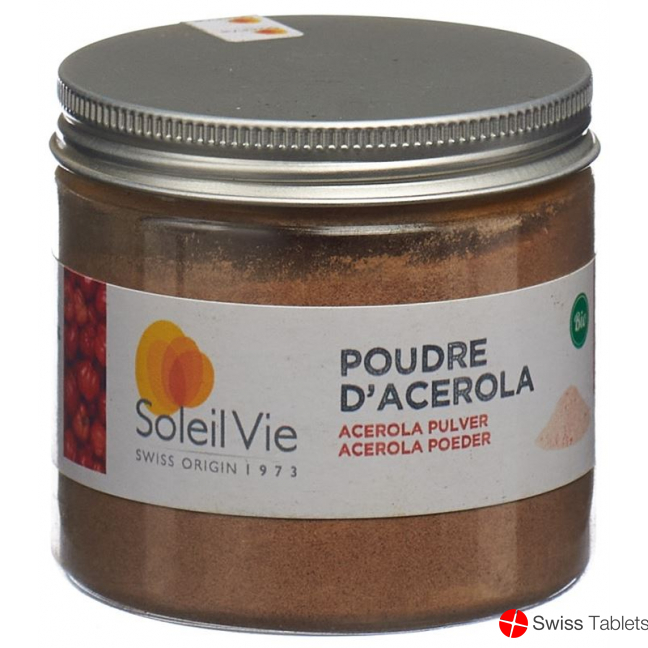 Soleil Vie Acerola Pulver Bio Dose 140g buy online