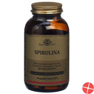 Solgar Spirulina Kapseln Dose 80 Stück