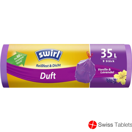 Swirl Duft-Müllbeutel 35L Lav-Vanil Zugband 9 Stück buy online