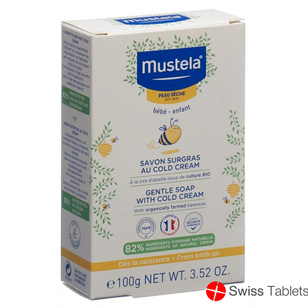 Mustela BB Nachfettende Seife M Cold Cr (n) 100g buy online
