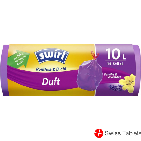 Swirl Duft-Müllbeutel 10L Lavendel-Vanille 14 Stück buy online