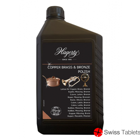 Hagerty Copper Bronze Brass Polish Flasche 2L buy online