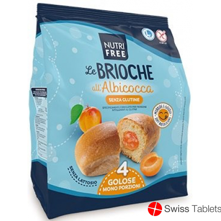 Nutrifree Le Brioche Aprikosencreme Gf 4x 50g buy online