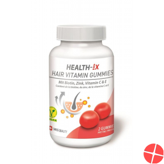 Health-ix Hair Vitamin Gummies Vegan Dose 48 Stück