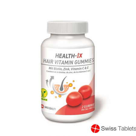 Health-ix Hair Vitamin Gummies Vegan Dose 48 Stück buy online