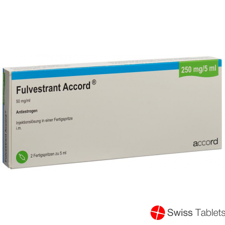Fulvestrant Accord 250mg/5ml Fertigspritze 2 Stück buy online