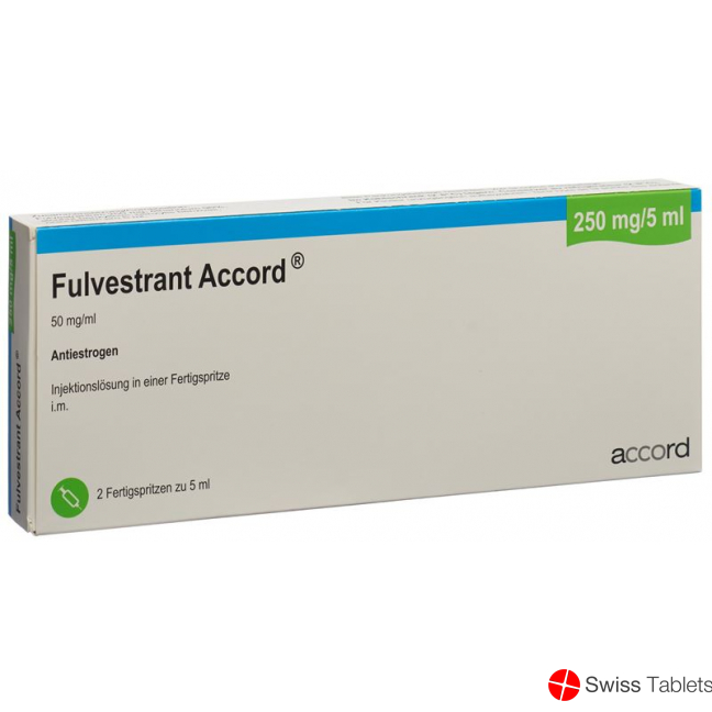 Fulvestrant Accord 250mg/5ml Fertigspritze 2 Stück buy online
