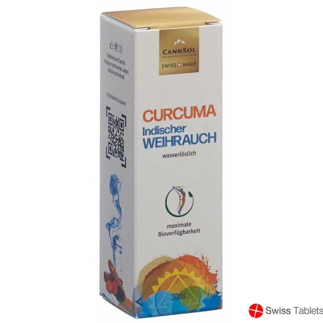 Cannsol Curcuma/weihrauch Max Bioverf Pip Flasche 30ml buy online