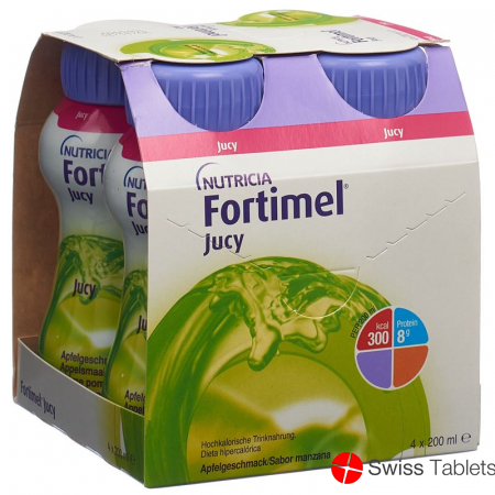 Fortimel Jucy Apfel (neu) 4 Flasche 200ml buy online