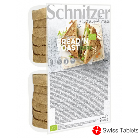 Schnitzer Bio Dunkles Schnittbrot Beutel 430g buy online