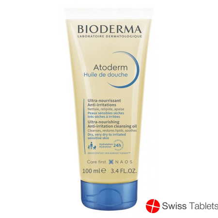 Bioderma Atoderm Huile De Douche Tube 100ml buy online