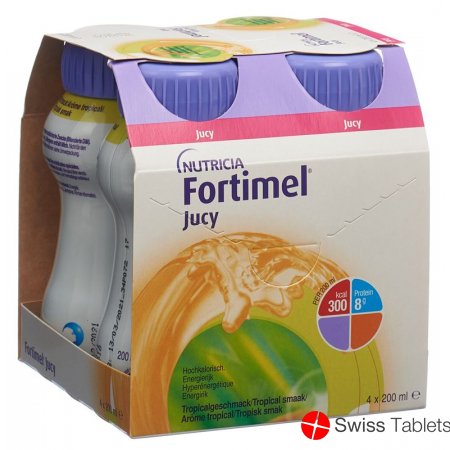 Fortimel Jucy Tropical (neu) 4 Flasche 200ml buy online