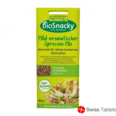 Rapunzel Mild Aromat Sprossen-Mix Biosnacky 40g buy online