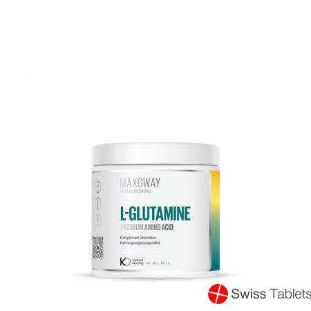 Maxoway L-glutamine Premium Amino Acid Dose 300g buy online