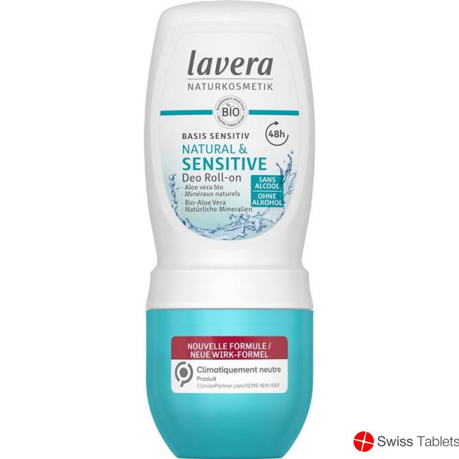 Lavera Deo Roll On Basis Sensitiv Nat & Sens 50ml buy online