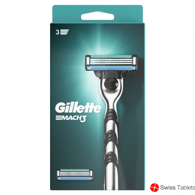Gillette Mach3 Shaver 2 blades buy online