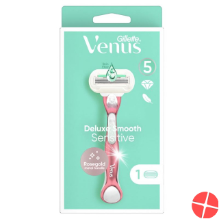 Gillette Venus Delux Smooth Sensitive razor 1 blade