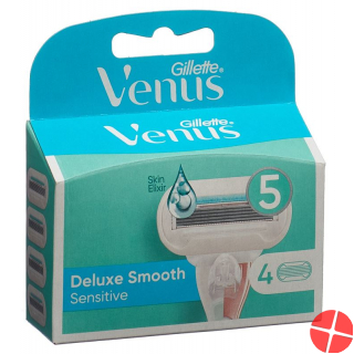Gillette Venus Deluxe Smooth Blades Sensitive 4 pieces