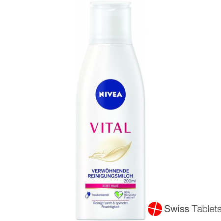 Nivea Vital Reinigungsmilch Flasche 200ml buy online