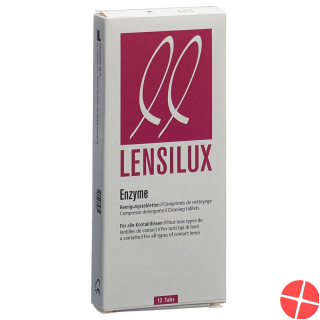 Lensilux Proteinentfernung Enzyme Tabletten 12 Stück