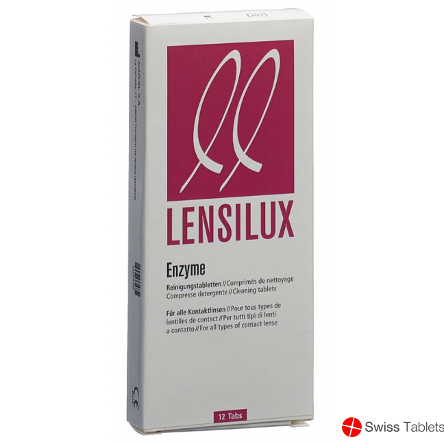 Lensilux Proteinentfernung Enzyme Tabletten 12 Stück buy online
