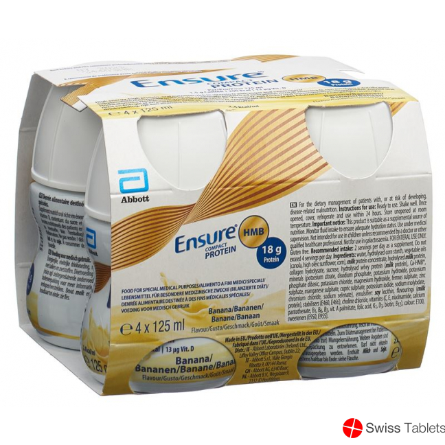 Ensure Compact Protein Hmb Banane 4x 125ml buy online