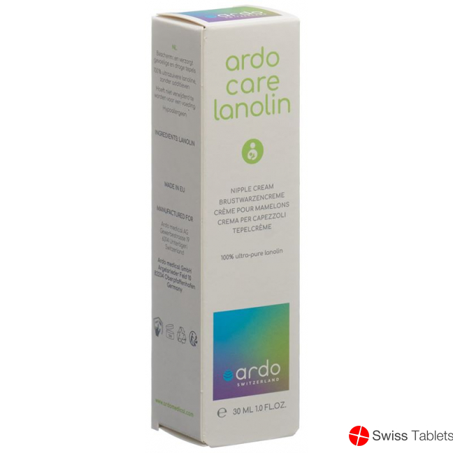 Ardo Care Lanolin Brustwarzencr D/f/i/nl/e 30ml buy online