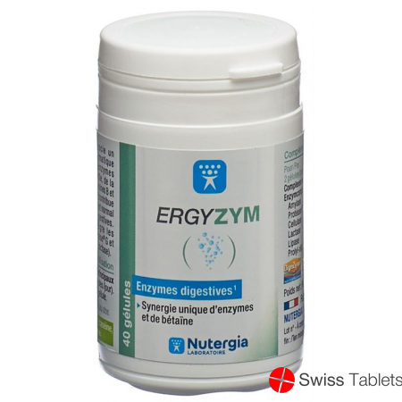 Nutergia Ergyzym Kapseln Dose 40 Stück buy online