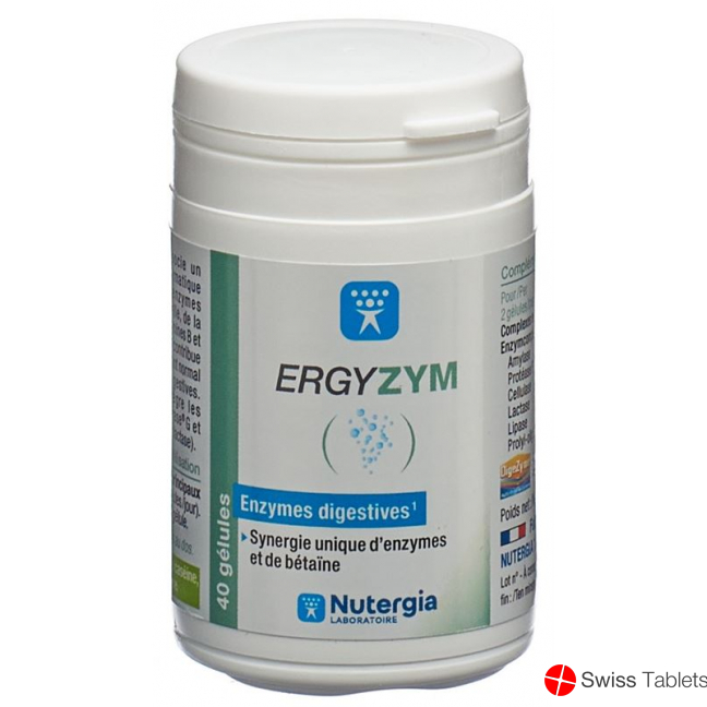 Nutergia Ergyzym Kapseln Dose 40 Stück buy online