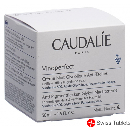 Caudalie Vinoperfect Creme Nuit Glycolique 50ml buy online