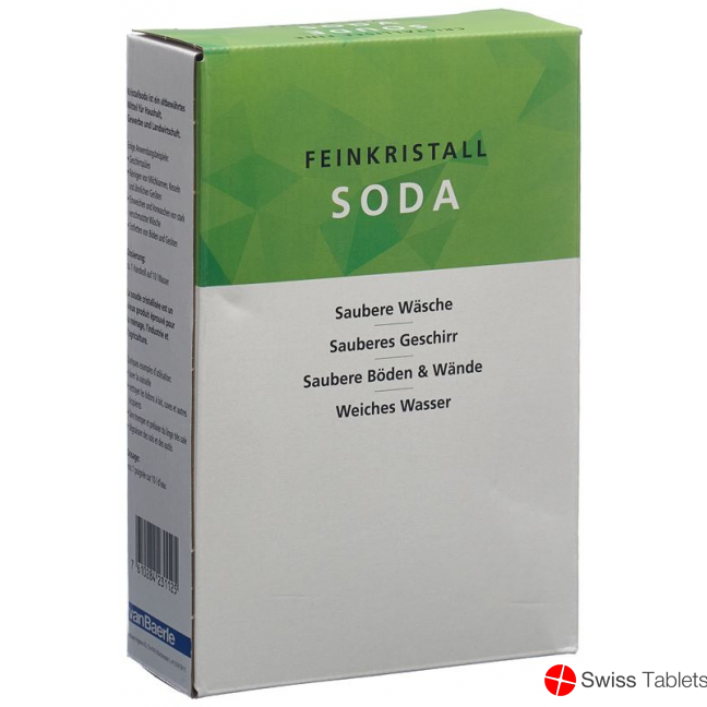 Feinkristallsoda Green Pulver Karton 1kg buy online