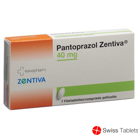 Pantoprazol Zentiva Filmtabletten 40mg 7 Stück buy online