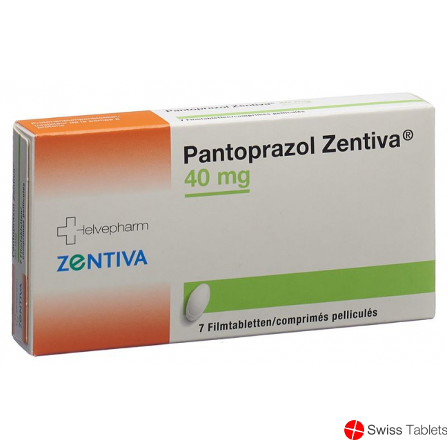 Pantoprazol Zentiva Filmtabletten 40mg 7 Stück buy online