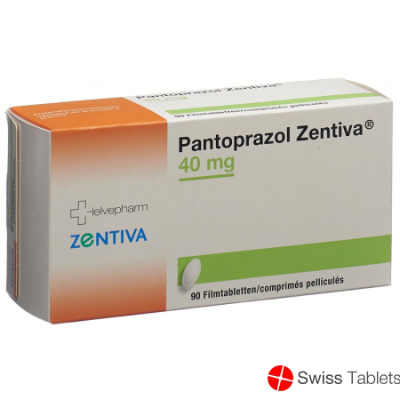 Pantoprazol Zentiva Filmtabletten 40mg 90 Stück buy online