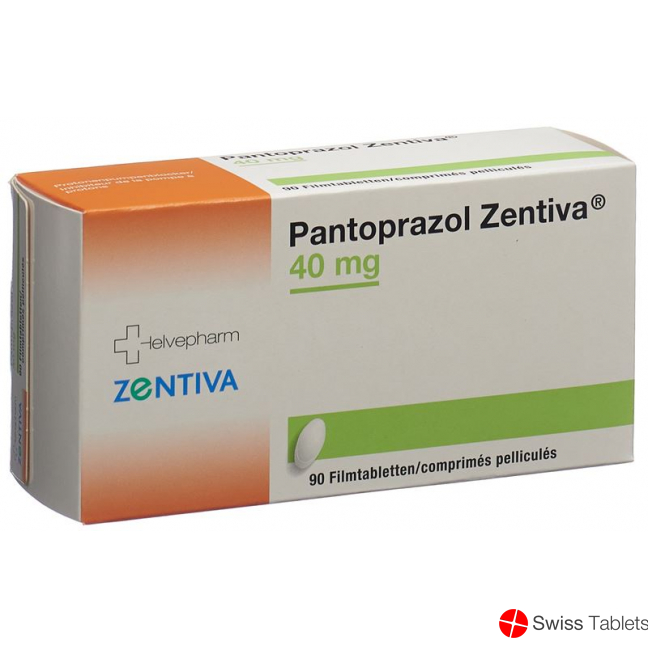 Pantoprazol Zentiva Filmtabletten 40mg 90 Stück buy online