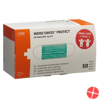 Wero Swiss Protect Maske Typ Iir Small 50 Stück