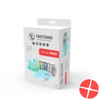 Twistshake Value Pack 6m+ Pastel Blue Green