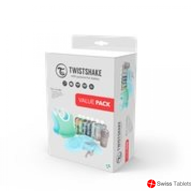 Twistshake Value Pack 6m+ Pastel Blue Green buy online