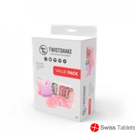 Twistshake Value Pack 6m+ Pastel Pink Purple buy online