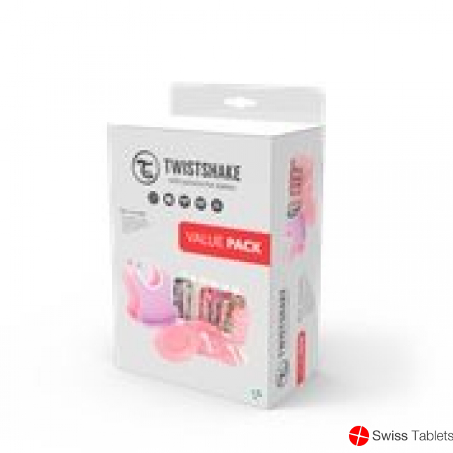 Twistshake Value Pack 6m+ Pastel Pink Purple buy online