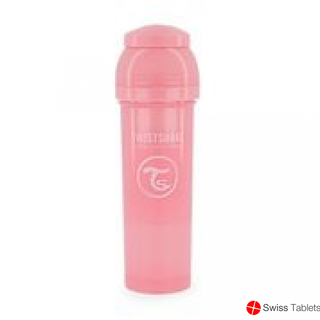 Twistshake Anti-Colic Bottle 330ml Pastel Pink buy online