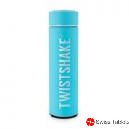 Twistshake Thermos Bottle Hot Cold 420ml Past Blue buy online