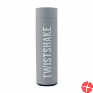 Twistshake Thermos Bottle Hot Cold 420ml Past Grey