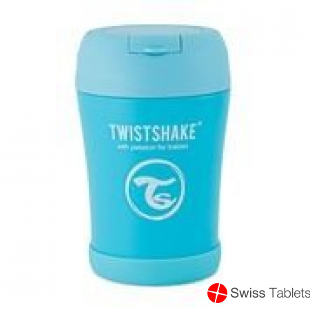 Twistshake Stainless Steel Food 350ml Pastel Blue buy online